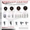 Service Caster 4 Inch High Temp Phenolic Wheel Swivel 58 Inch Threaded Stem Caster SCC SCC-TS20S414-PHSHT-58212 - alternate 4